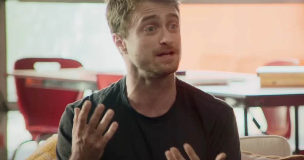 Daniel Radcliffe, an outspoken advocate for trans rights, show his support for the Trevor Project’s Sharing Space