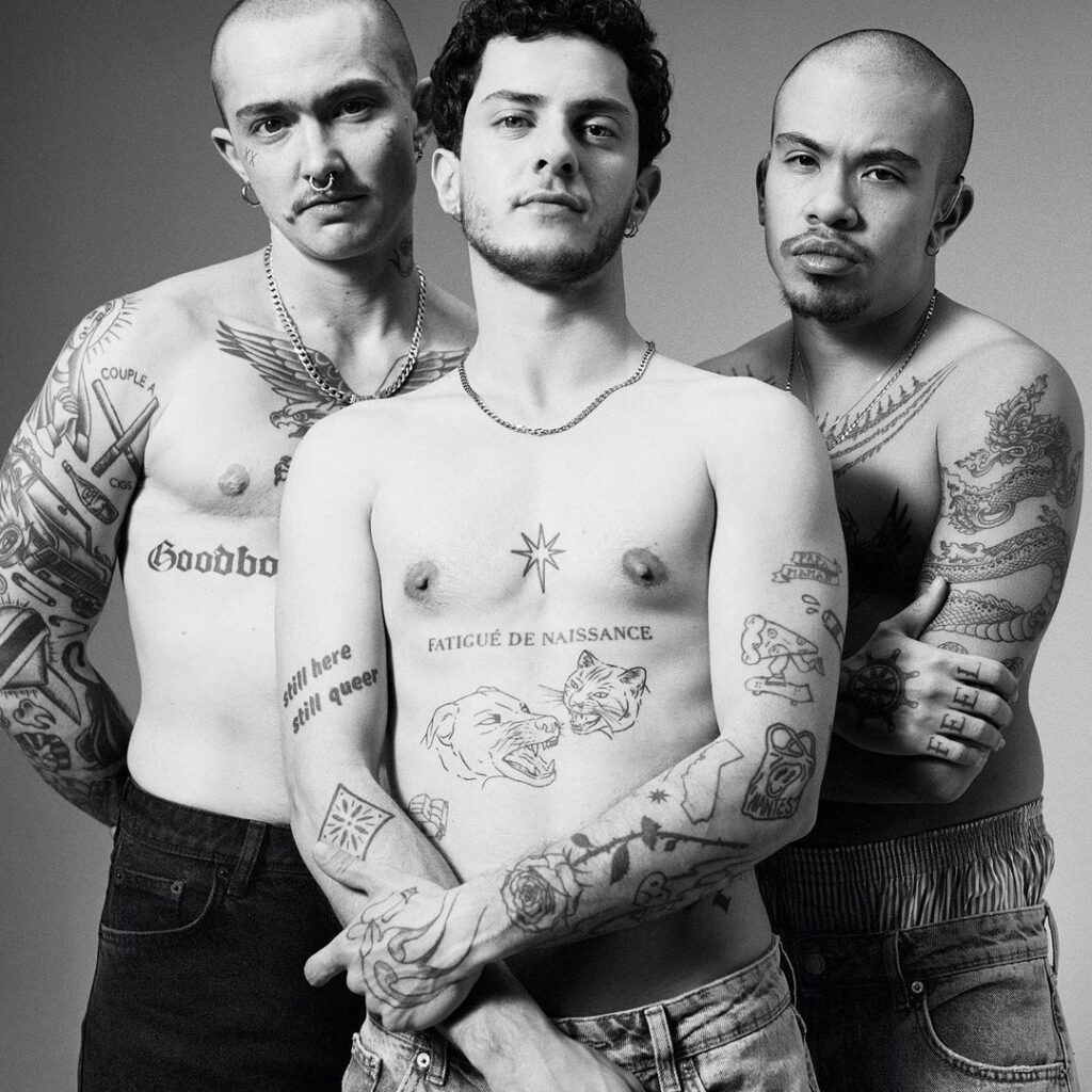 BOTH&  trans-masc clothing line reimagines Calvin Klein’s iconic 90’s  underwear campaign