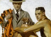 “Under Cover” a stunning new exhibit of the work of preeminent  gay artist J.C. Leyendecker and how he shaped American Culture