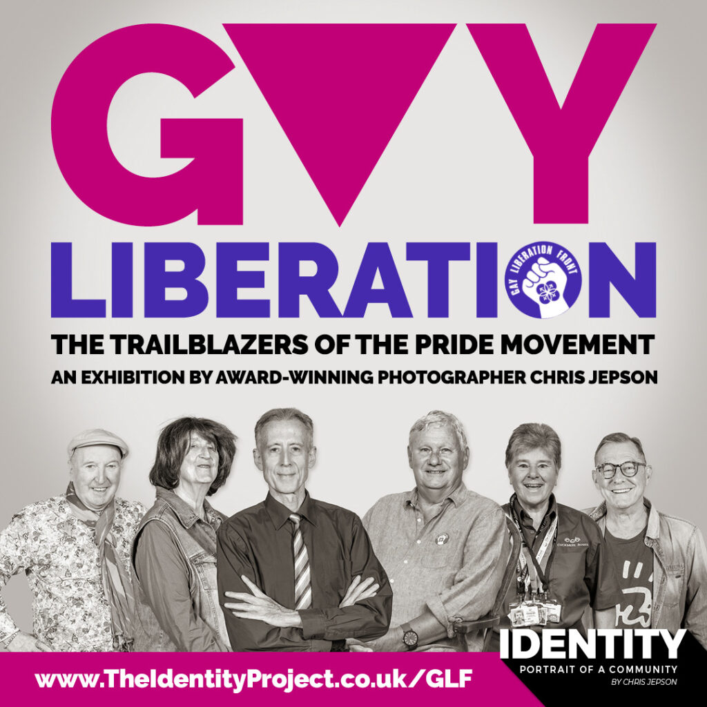 ‘Marking 50 Years of Gay Liberation Front in the UK with a photo exhibit ‘The Trailblazers of the Pride Movement’
