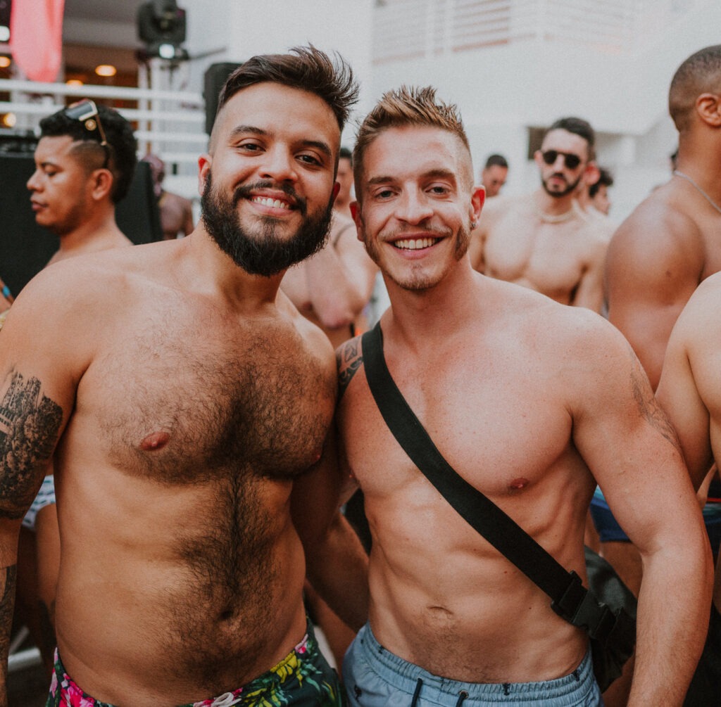Come to The National Task Force’s annual WINTER PARTY on Miami Beach  and ‘Please Say GAY!’