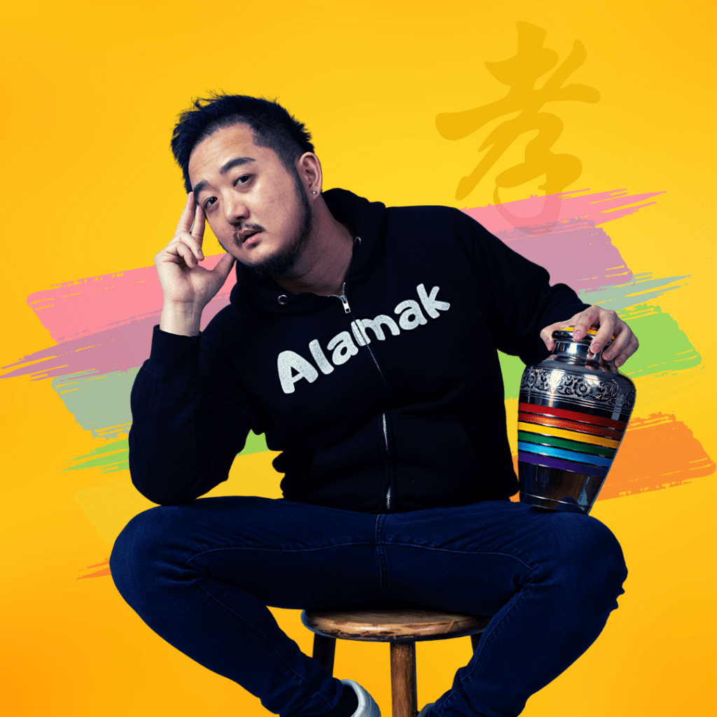 Queerguru’s Andrew Hebden reviews Ricky Sims – Coming Out to Dead People (An Asian Queer Story) ….’both touching and tickling the heart’