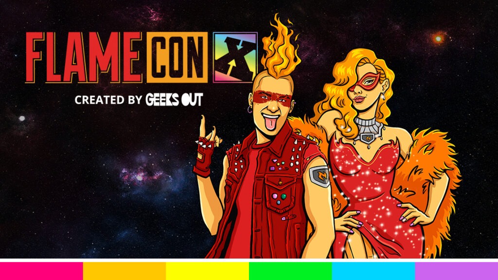 The Queerguru Geeks are heading to the 10th Annual QUEER FLAME COMIC CON in NY later this month