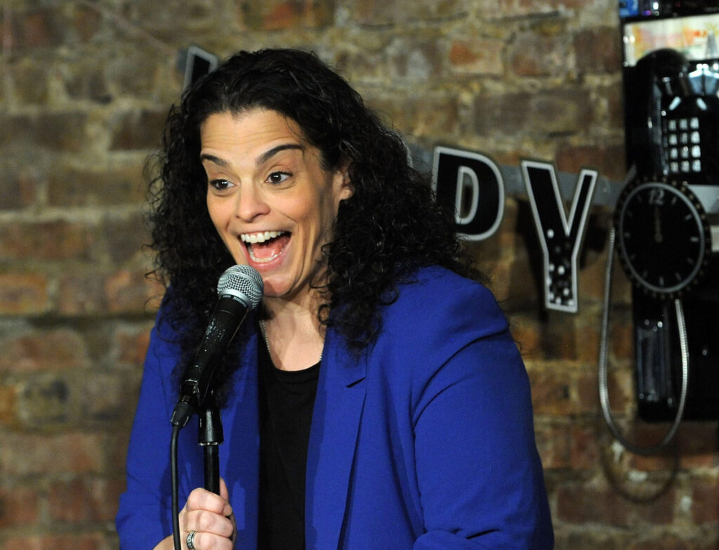 Jessica Kirson says ‘IM THE MAN’  and even though we love her, we wouldnt DARE disagree