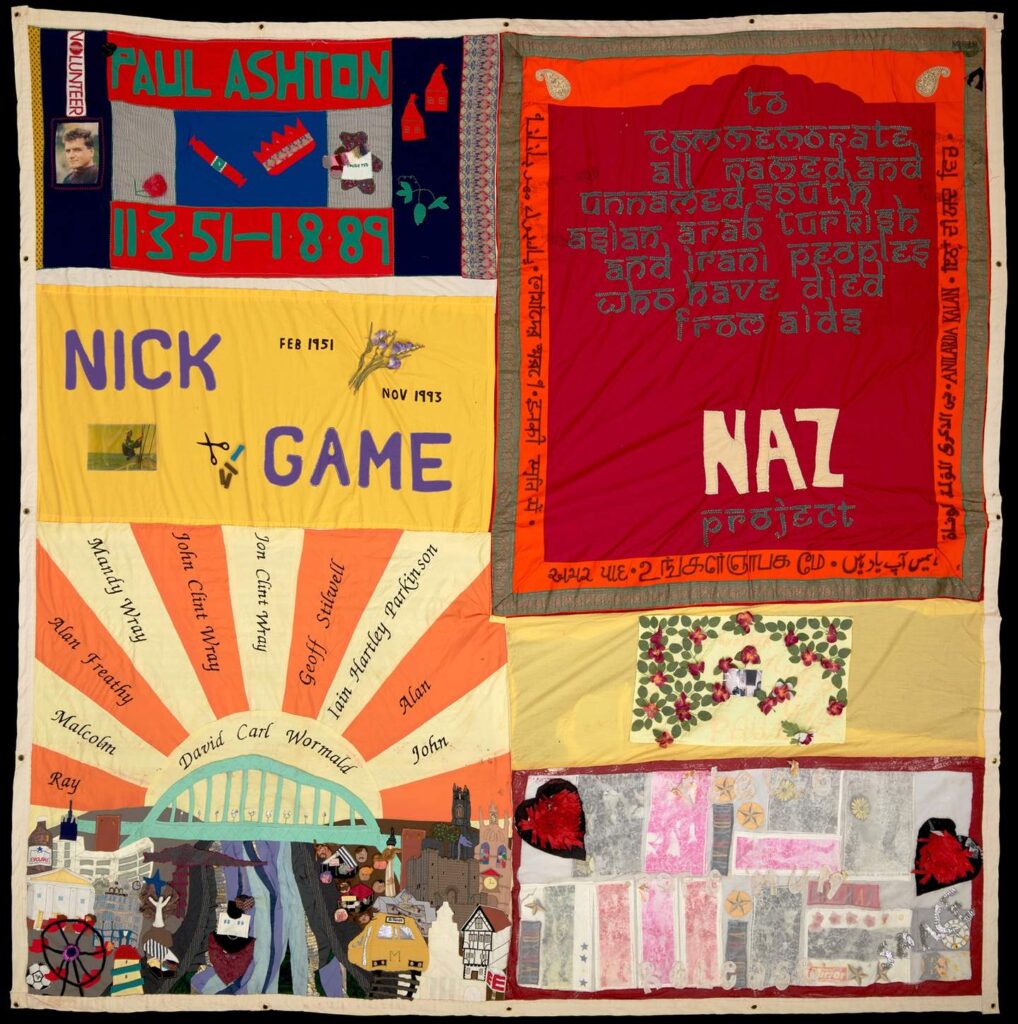 View the entire UK AIDS Memorial Quilt in Tate Modern’s Turbine Hall THIS WEEKEND ONLY INC. MON 16TH june