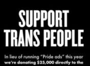 BROOKLYN BREWERY donates $25K to NY Trans Community through a new program called Brooklyn Brewery Supports.