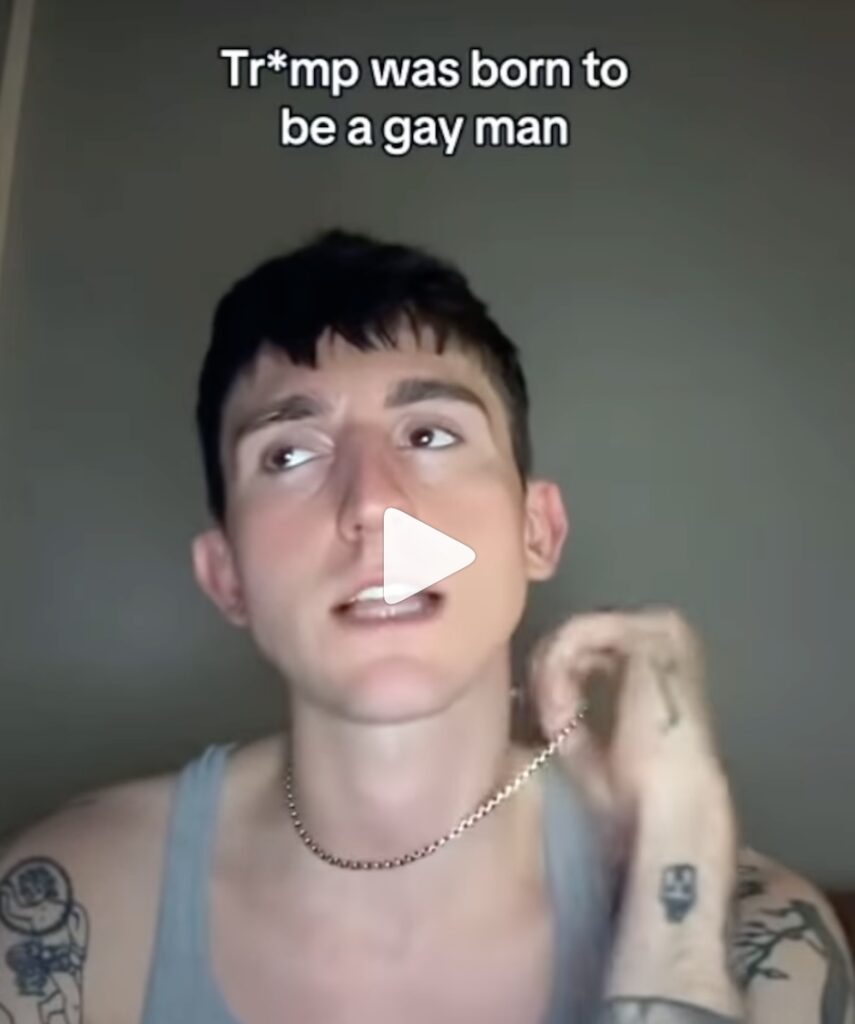 Trump Was Born To Be A Gay Man