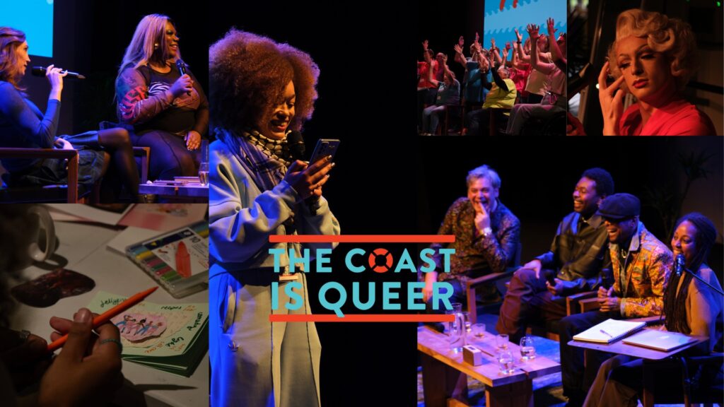 THE COAST IS QUEER  : The UK’s Biggest and Brightest Festival of LGBTQ+ Literature : IS BACK