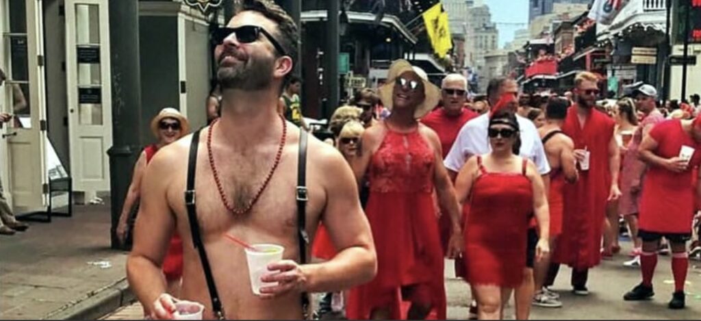 New Orleans RED DRESS RUN is one of those events you should do at least once in your lifetime