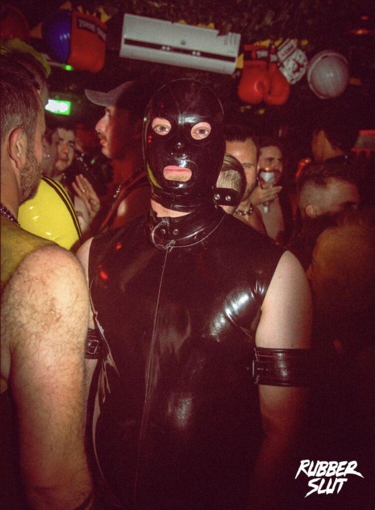 RUBBER SLUT – London’s best gay male rubber fetish cruise party