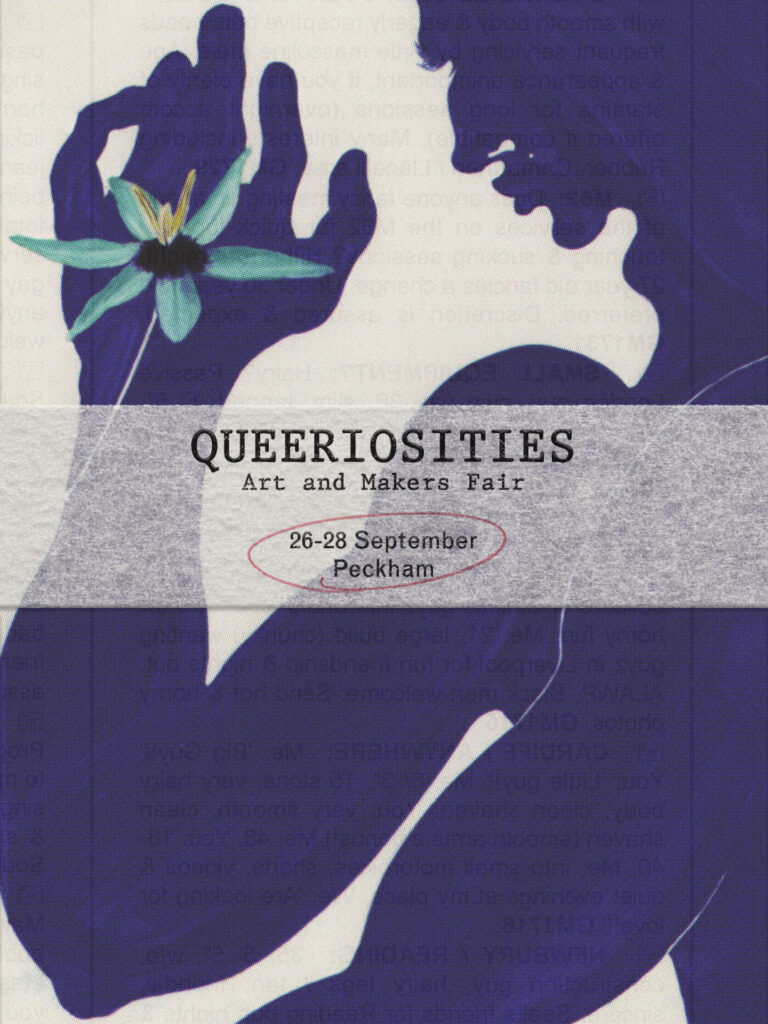 Queerguru previews QUEERIOSITIES, the UK’s largest queer art and makers fair in LONDON Sept 26/28