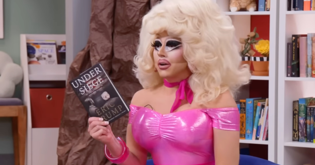 Trixe Mattel spills the beans : Eric Trump has not been potty trained