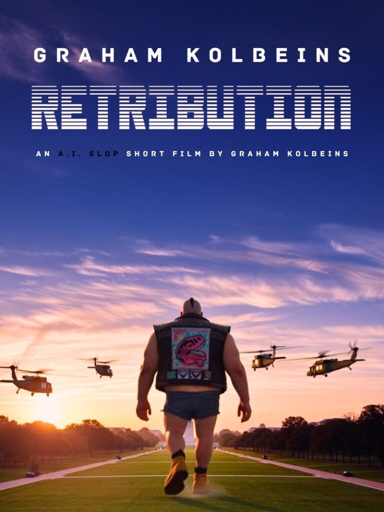 Can a 200 ft queer Giant save the WORLD from the current despotic reign of terror and violence?