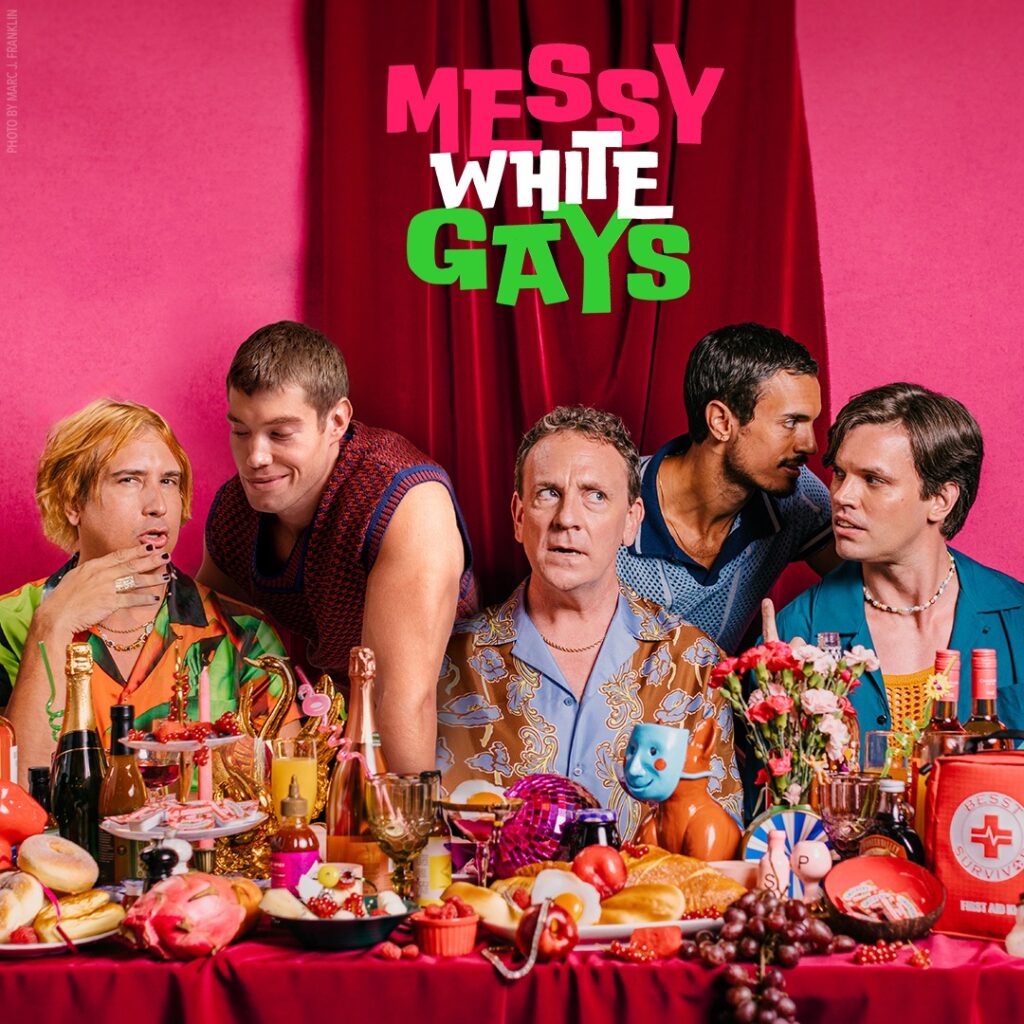 Derek Droege’s  camp comedy ‘MESSY WHITE GAYS’  is the ‘queer’ hit on Off Broadway