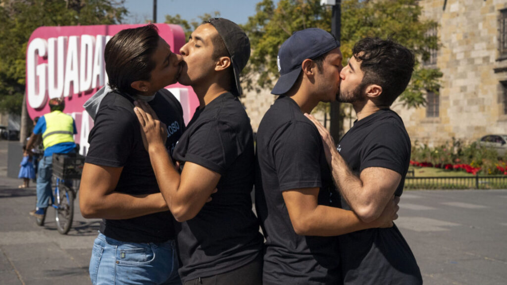 Celebrate World AIDS DAY at the International Cross-Border Kiss-In for HIV (on the US/Mexico Border)