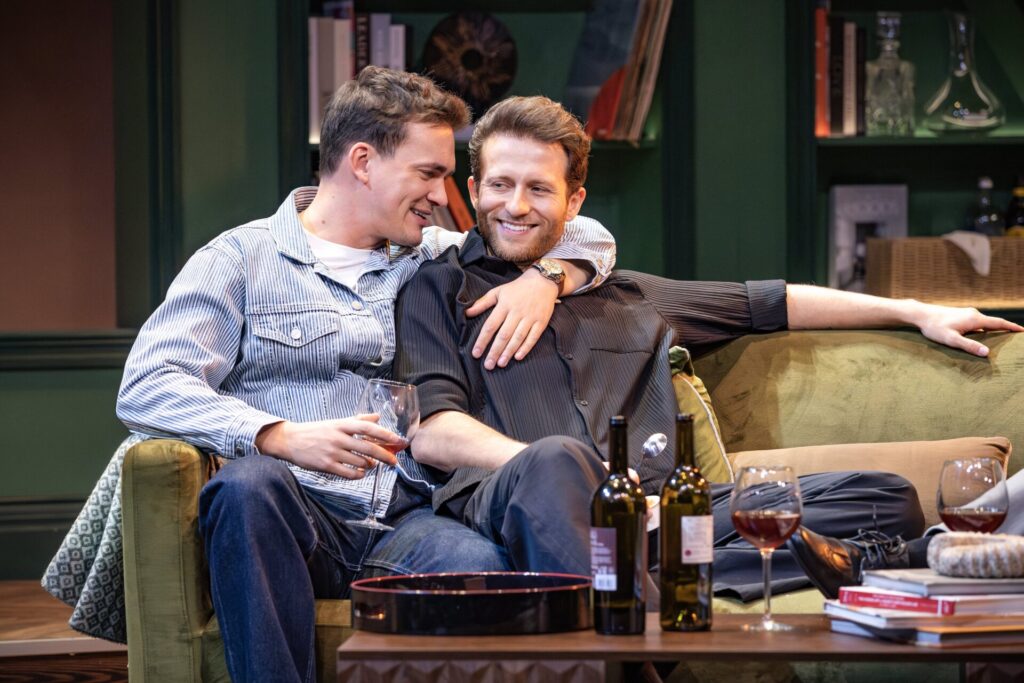 Queerguru’s Ris Fatah reviews Daniel’s Husband, the off-Broadway hit show, now on at London’s Marylebone Theatre.