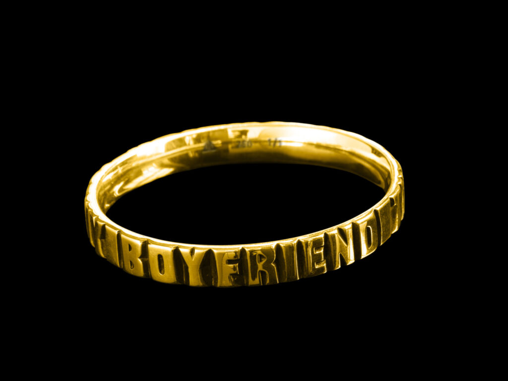 “FUCK THE RICH!”: QUEERCORE ARTIST BRUCE LABRUCE presents 18KT GOLD COCK RING ON VALENTINE’S DAY