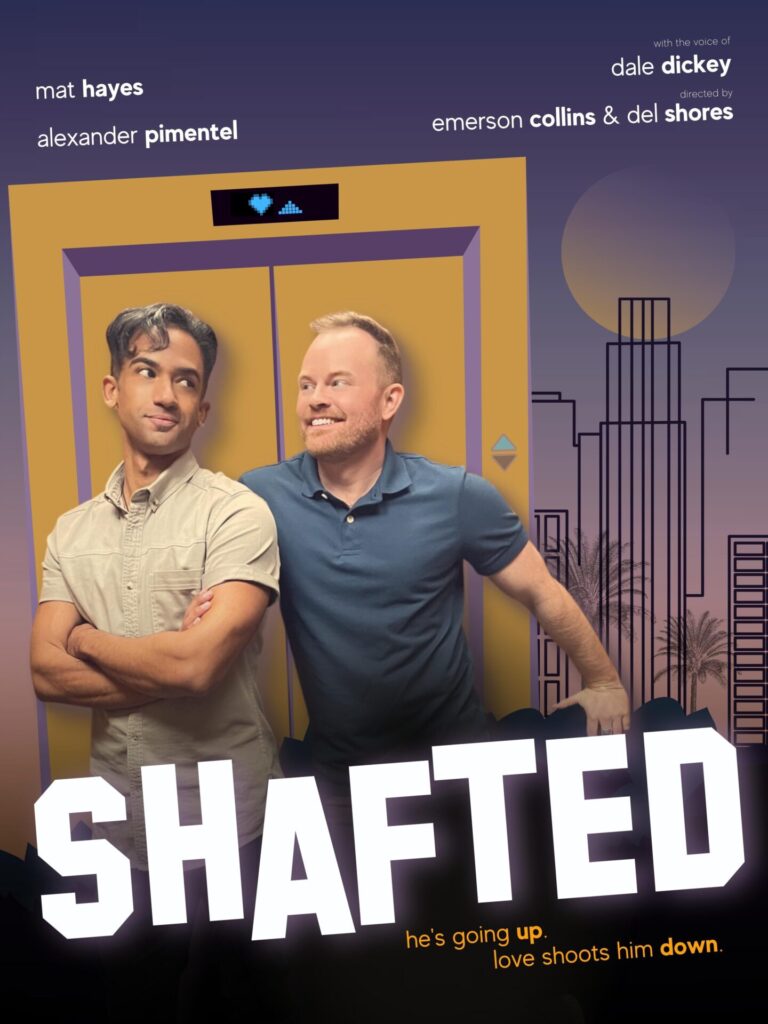 Mat Hayes is the writer and star of  SHAFTED  a charming, relatable award-winning queer drama about  a close encounter in an elevator