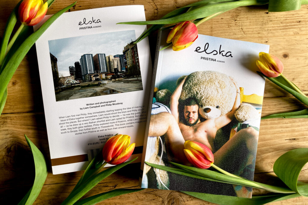 ELSKA  our fav queer photozine features some of the local gay men of Pristina, the capital of Kosovo