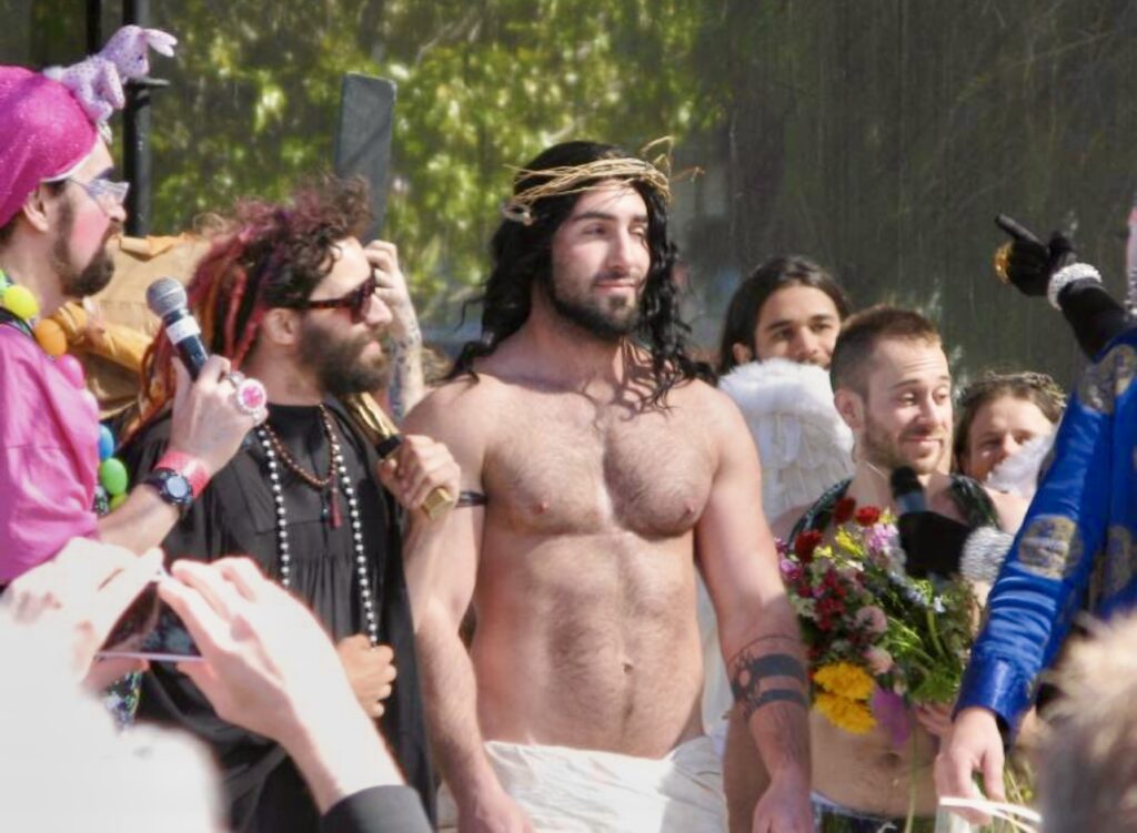 Queerguru’s Ris Fatah reviews Hunky Jesus, the heart-warming story of San Francisco’s Sisters of Perpetual Indulgence, the gala opening film at London’s queer BFI Flare film Festival.