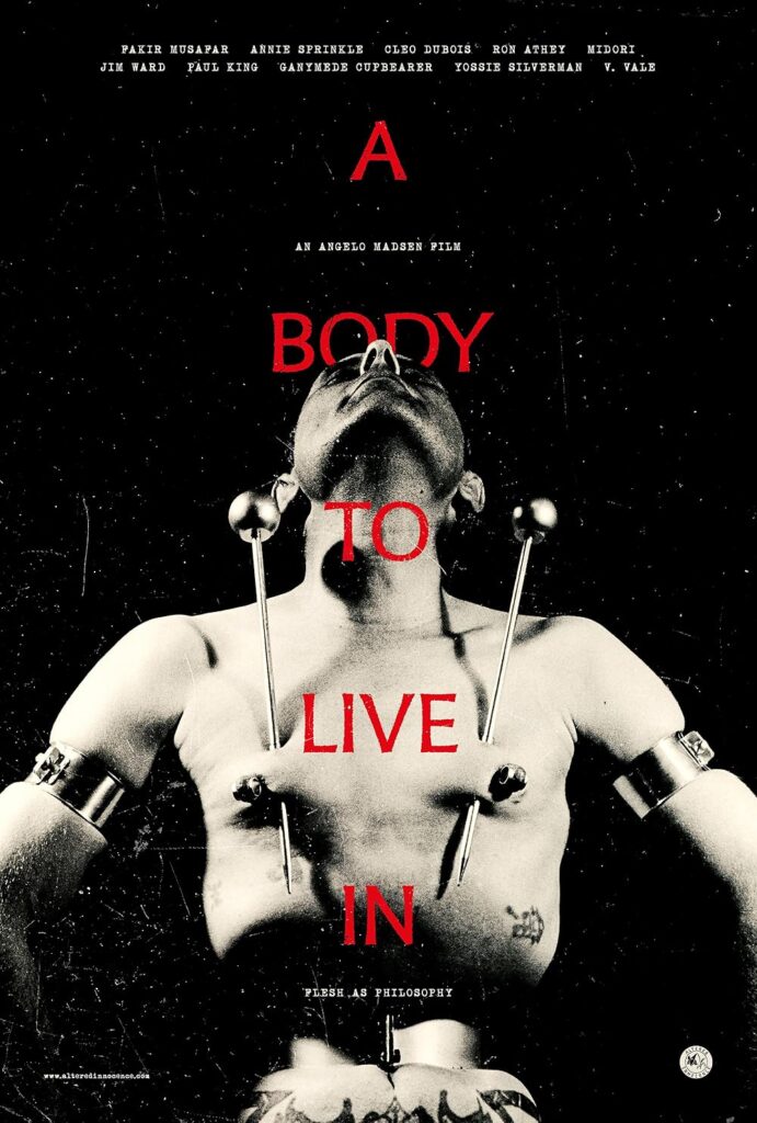 Angelo Madsen talks about “A BODY TO LIVE IN” his compelling doc on queer body modification