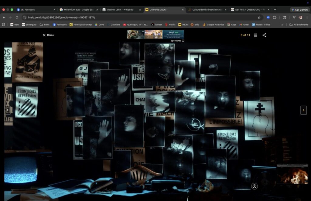 Queerguru’s Ris Fatah reviews ‘UCHRONIA’ a psychedelic call-to-action for any complacent queers @ BFI Flare