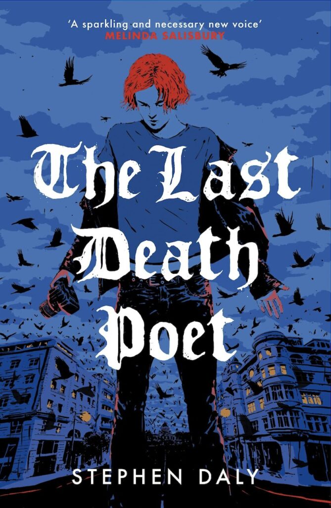 Queer author/photographer STEPHEN DALY talks about his debut novel THE LAST DEATH POET that is grabbing headlines