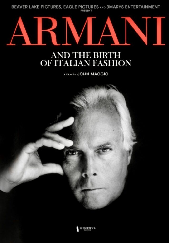 Queerguru’s Ris Fatah reviews ‘ARMANI AND THE BIRTH OF ITALIAN FASHION’  fascinating piece of social history about the rise of Armani, Gucci & Versace