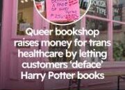Trans-owned bookshop invites customers to vandalize JK Rowling’s Harry Potter novels