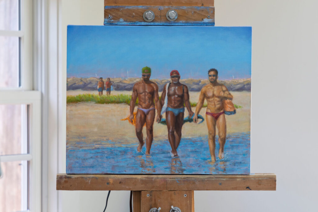 Eric Price talks about his new art show ‘TIDAL FLATS’ : his latest love letter to Provincetown