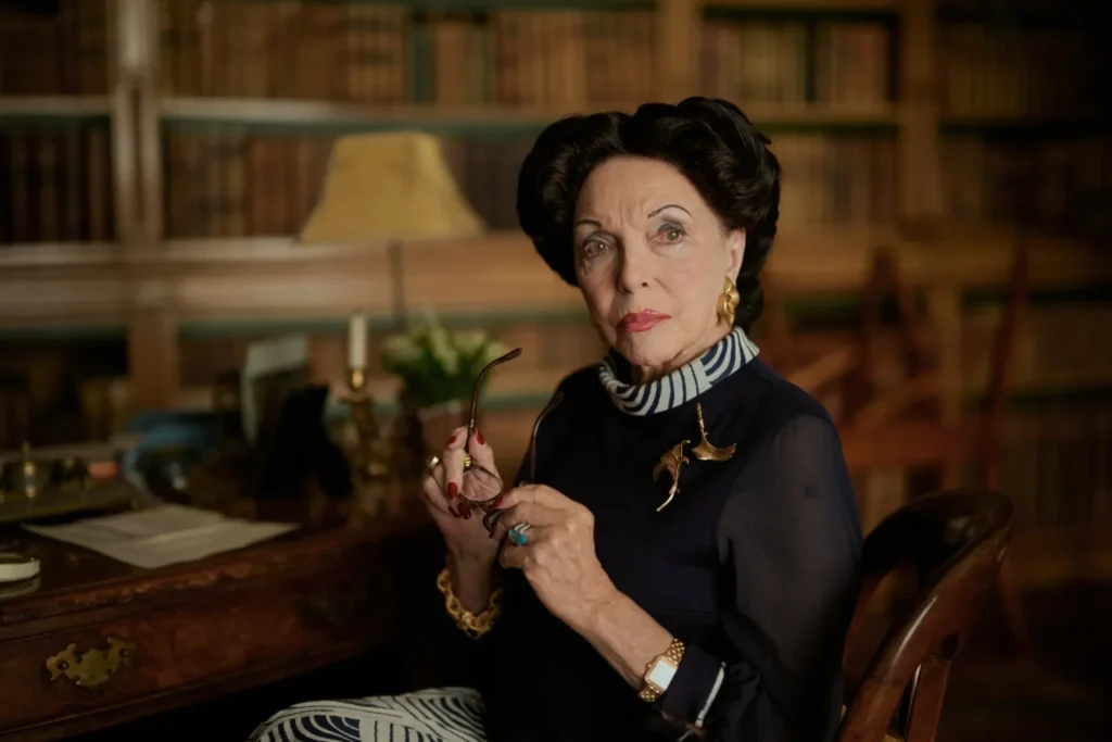 Britain’s most glamorous  ‘senior’ Dame Joan Collins is Back, with TWO New movies ……
