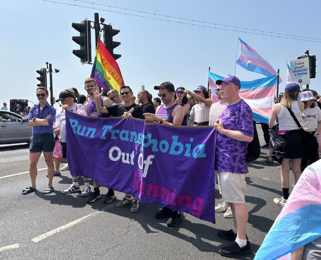 Queerguru’s David Allen joined the crowds at this year’s BRIGHTON & HOVE TRANS PRIDE