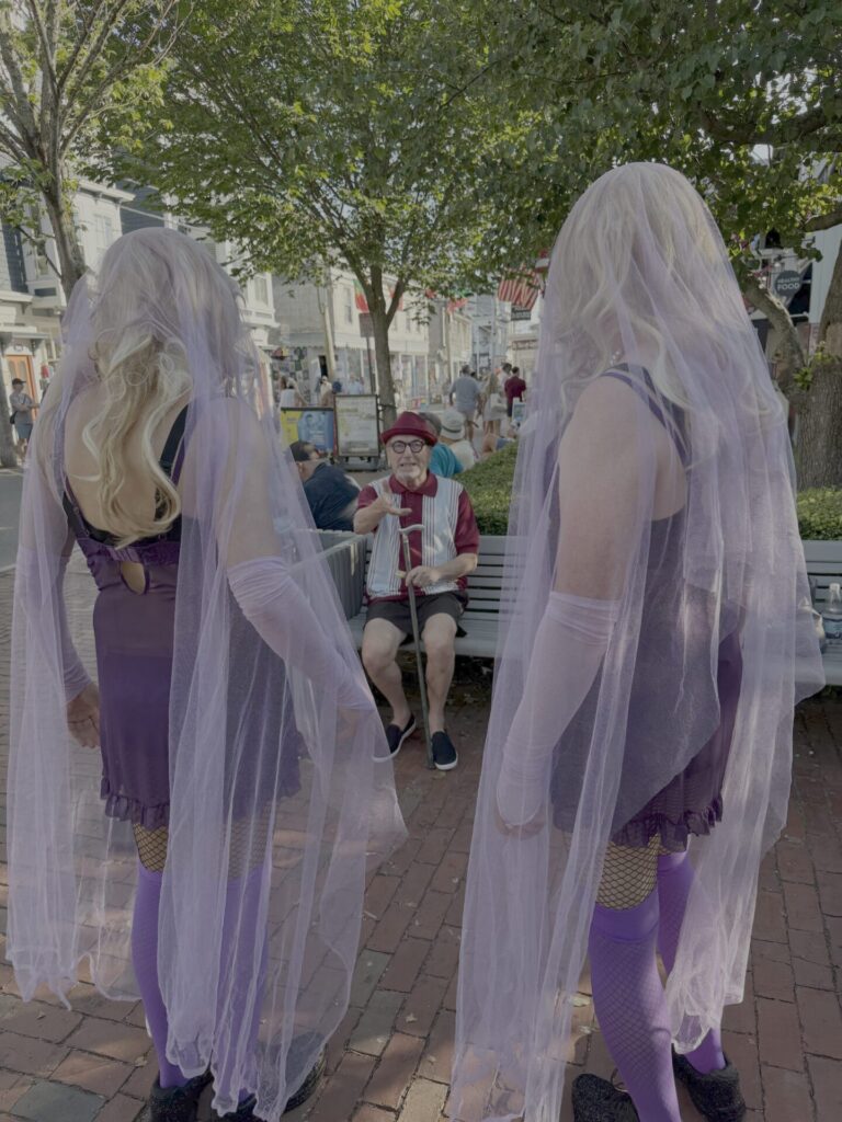 Confessions 2 : the night Queerguru met (2) Cultural Icons in Provincetown