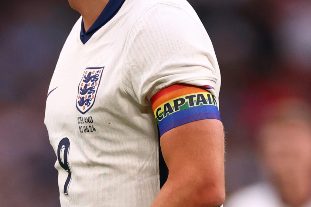 We salute (and thank) HARRY KANE, Capt of England FootBall Team for being one of the sports few queer allies.