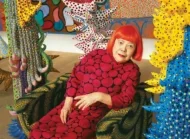 First Dolly, then Tim Curry now Japanese avant-garde artist Yayoi Kusama is going to fill heaven with stars and big spots