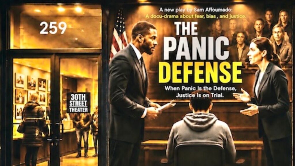 Sam Affoumado talks about his new play THE PANIC DEFENSE about Four Stories of anti-LGBTQ+ violence